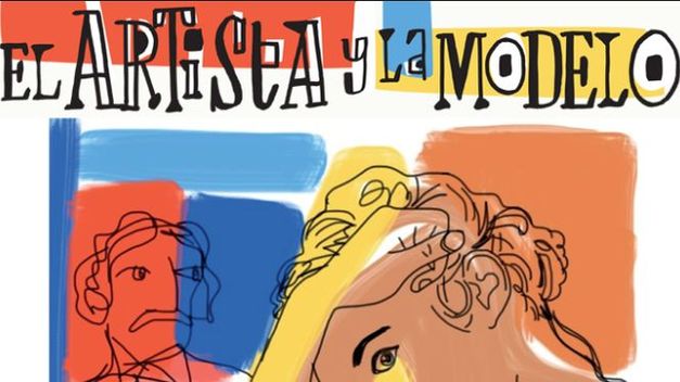 Fotograma del artista y la modelo pelicula de Fernando Trueba